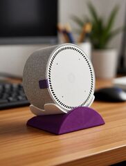 Подставка настольная для Яндекс станции Мини1, 3D печать (белый с фиолетовым)