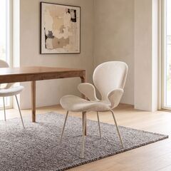 Стул с подлокотниками  KARE x Karim Rashid Soft Petal Nature Mono
