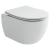 Ceramica Nova Игра (Play) CN3001T Подвесной унитаз Торнадо 49 см сиденье микролифт крепления белый