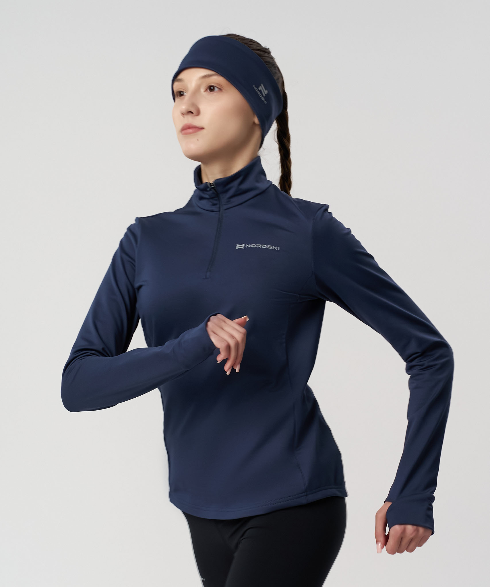 Женский утепленный лонгслив Nordski Warm 2.0 titan - 2