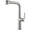 BelBagno BB-LAM60-IN Смеситель для кухни с выдвижным изливом, цвет: серый