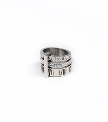 Кольцо РИМСКИЕ ЦИФРЫ silver