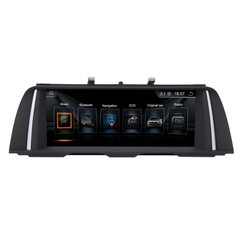 Монитор для BMW 5 F10/F11 (2010-2013) Android 12 8/128GB QLED 4G модель TC-6208