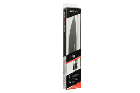 Нож кухонный Шеф 200мм Samura Mo-V Stonewash SM-0085B/K*