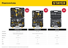 STAYER UNIVERSAL 150, 150 предм., (1/2