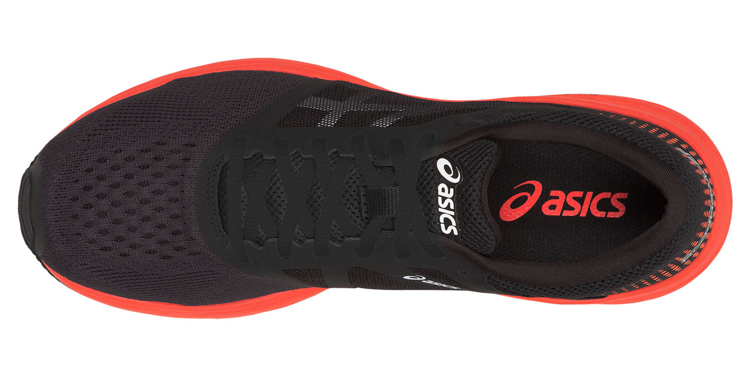 Беговые кроссовки мужские Asics Roadhawk Ff черные-оранжевые - 4