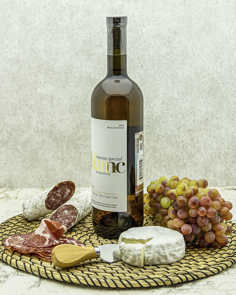 Вино Maran Winery Авагини Белое Ликерное 2010 г.у. 16,0% 0,75 л