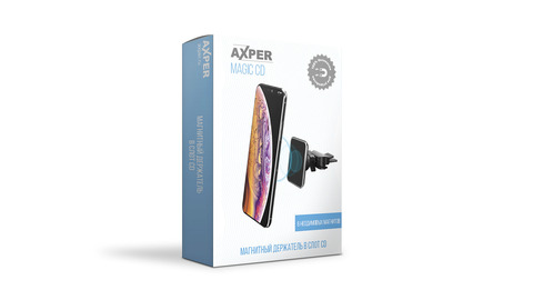 Автомобильный магнитный держатель AXPER Magic CD