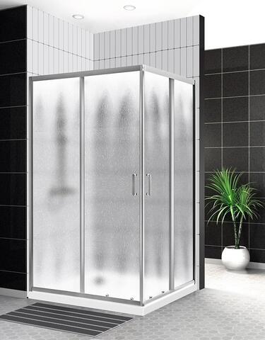 BelBagno Uno-195 UNO-195-AH-2-120/90-CH-CR Душевой уголок прямоугольный, 120x90, цвет: хром
