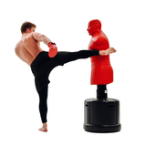 Манекен DFC Boxing Punching Man-Heavy c регулировкой высоты  TLS-AR (красный) фото №14