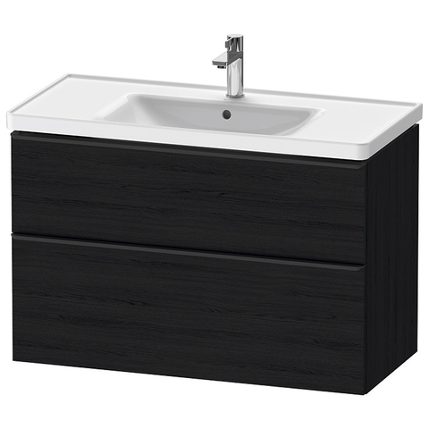 Duravit D-Neo DE435601616 Тумбочка подвесная, 625x984x452, 1 ящик, цвет: Black Oak