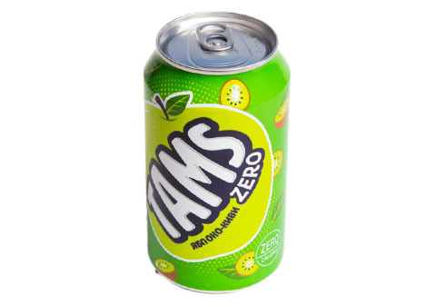 Напиток Tams Zero Kiwi & Apple, 355мл