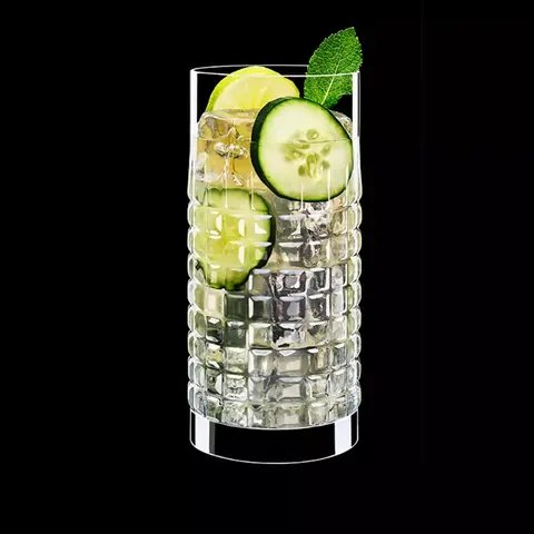 Набор из 4 стаканов для воды CHARME HI-BALL 480 мл LUIGI BORMIOLI Mixology арт. A12418G2N02AA02