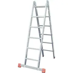 Двухсторонняя шарнирная лестница TRIMATIC 2х6 Krause 129901