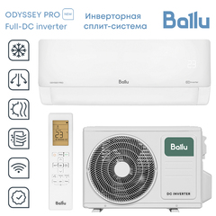 Сплит - система Ballu Odyssey Pro DC BSOI-24HN8/ERP Inverter
