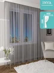 Тюль сетка в гостиную 260 х 400