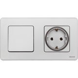Выключатель одноклавишный - Legrand Inspiria - 10АХ 250В безвинтовые зажимы - алюминий — фото 13