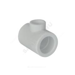 Тройник PP-R переходной белый Дн 32х25х32 внутренняя пайка VALFEX 10322532