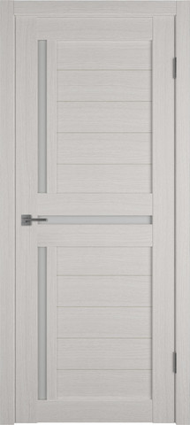 Межкомнатная дверь экошпон VFD (ВФД) Atum 16 Bianco стекло White Cloud
