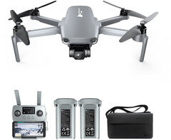 Квадрокоптер Hubsan Zino Mini Pro 64GB - комплект с 2 АКБ, 4К, 3-х осевой подвес, распознавание препятствий в 3-х направлениях, до 6 км - HY817D-COMBO2