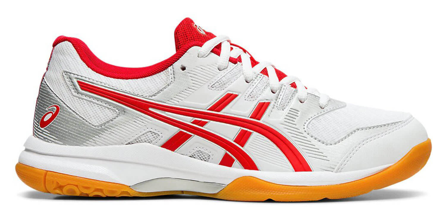 Asics Gel Rocket 9 кроссовки волейбольные женские белые-красные