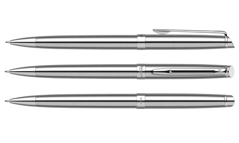 Карандаш механический Waterman Hemisphere St. Steel CT, 0.5 mm (S0920490)
