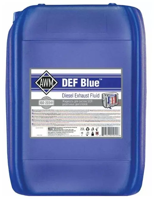 Водный раствор мочевины AWM DEF BLUE 20 л