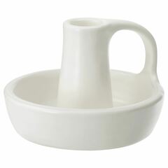 Подсвечник IKEA GODTAGBAR (ГОДТАГБАР), Белый, Керамика, 8 см