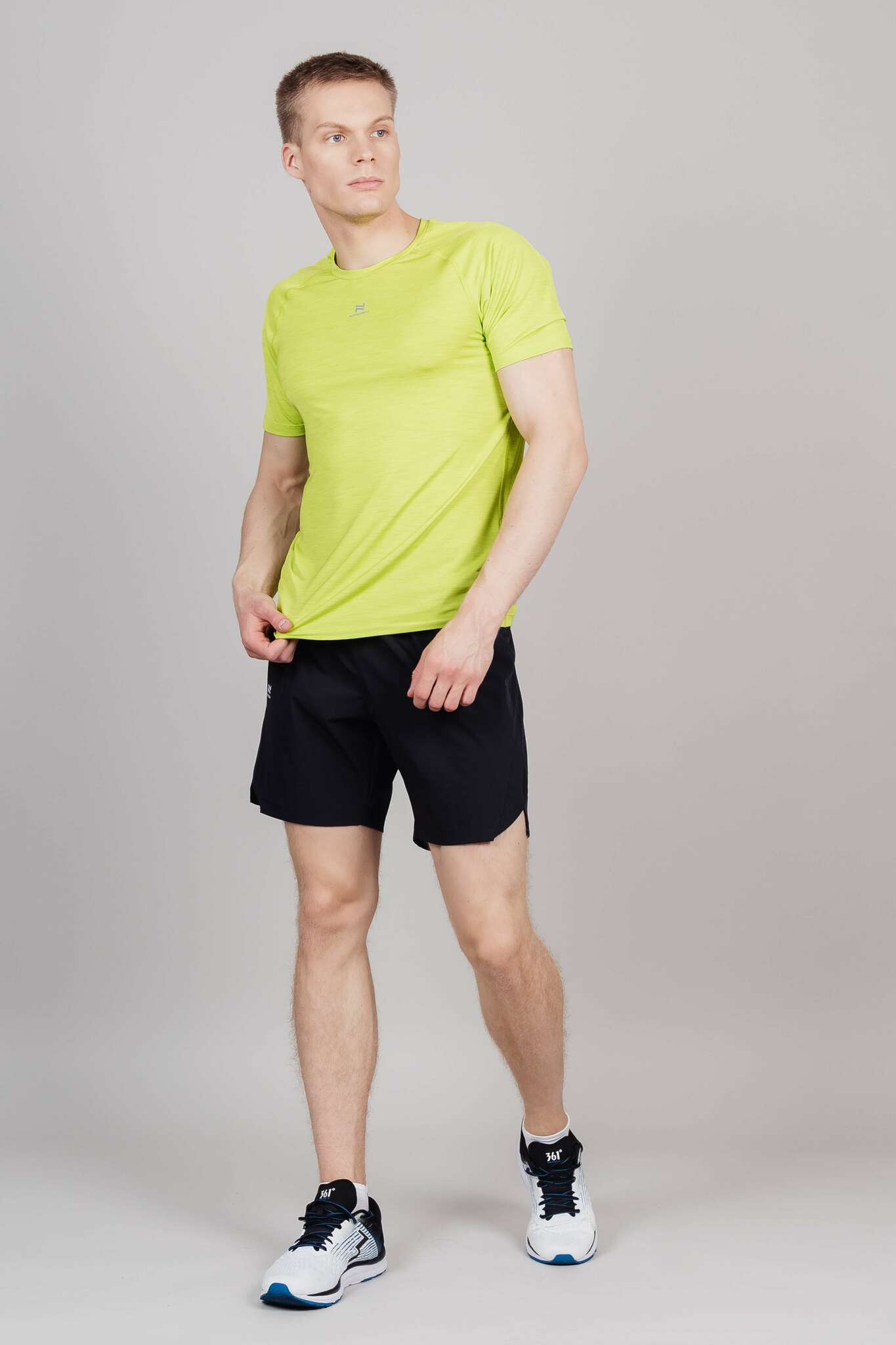 Мужская тренировочная футболка Nordski Pro lime green - 9