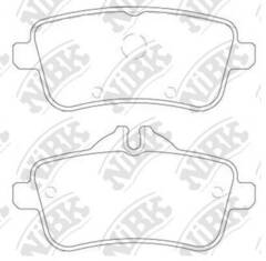 Колодки NiBK PN31011