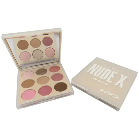 Нюдовая палитра теней для глаз Nude X