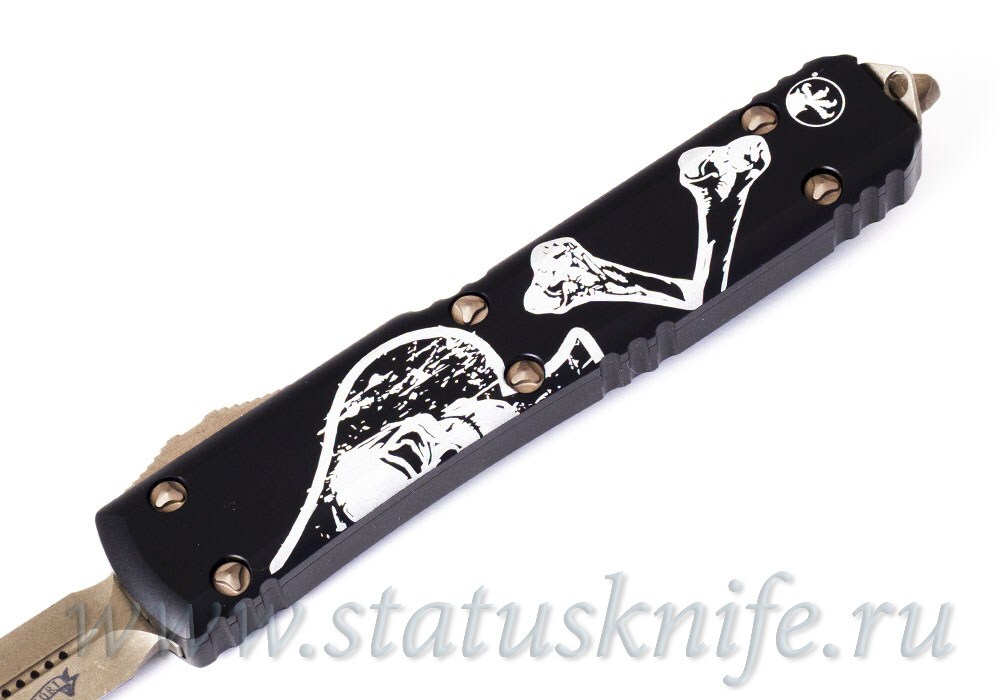 Нож Microtech Ultratech 122-13DCS Death Card Signature