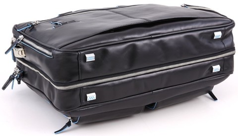 Сумка Piquadro Blue Square CA2765B2/N, чёрный, кожа натуральная