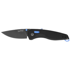 Фото Полуавтоматический складной нож Aegis Mk3 Black+Cyan SOG AE06, сталь D2, рукоять GRN
