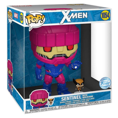 Funko POP! Marvel X-Men: Sentinel with Wolverine (Exc) 10