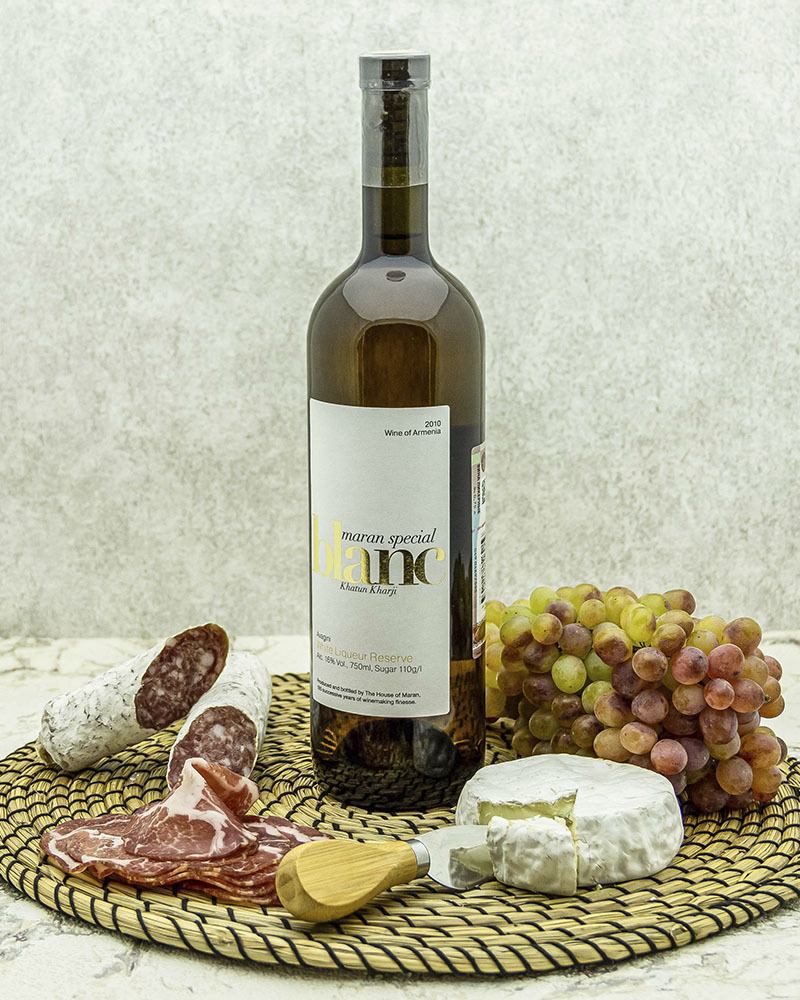 Вино Maran Winery Авагини Белое Ликерное 2010 г.у. 16,0% 0,75 л