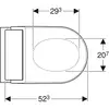 Geberit AquaClean 146.310.SJ.1 Напольный унитаз-биде Tuma Comfort