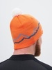 Лыжная шапка c шерстью Nordski Track orange - 4