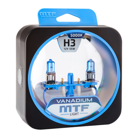 Галогенные лампы MTF Light VANADIUM H3 55W