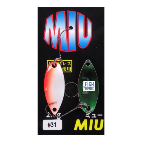 Блесна колеблющаяся на форель MIU LTD 2.8гр #31