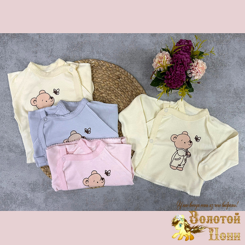 Распашонка царапки/швы наружу (56-62) 260202-Q2096