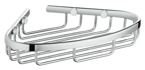 Полочка-корзинка одинарная, угловая Grohe Bau Cosmopolitan 40664001