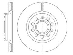 Диск тормозной вентилируемый G-brake  GR-02957