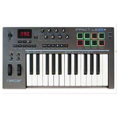 Nektar Impact LX 25+ USB MIDI клавиатура, 25 клавиш, совместимо с Mac/PC/iPad/ПО Bitwig 8-Trac