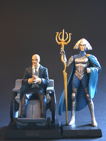 Special Edition Professor Xavier & Lilandra Magazines & Figures
