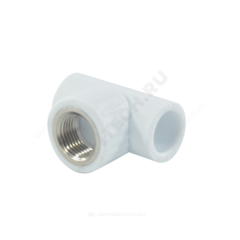 Тройник PP-R комбинированный белый Дн 32х1/2" ВР VALFEX 10127232