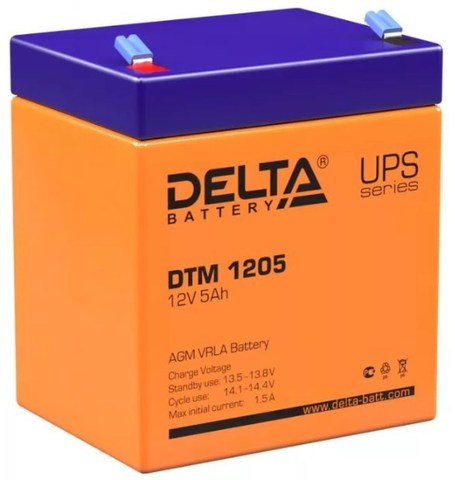 Аккумуляторная батарея Delta DTM 1205