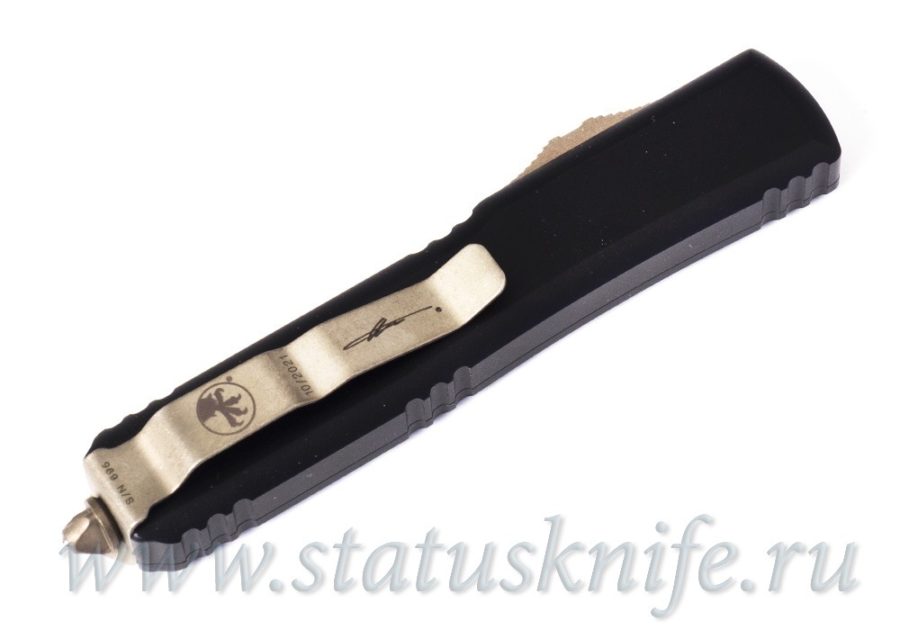 Нож Microtech Ultratech 122-13DCS Death Card Signature