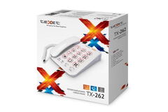 Телефон проводной Texet TX-262 серый