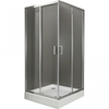 BelBagno Uno UNO-195-A-2-90-C-CR Душевой уголок радиальный, ассиметричный, 90x90, цвет: хром